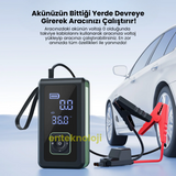 HARVOX ST08022 Akü Takviye + Lastik Kompresörü 8000mAh