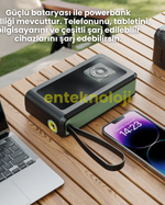 HARVOX ST08022 Akü Takviye + Lastik Kompresörü 8000mAh