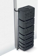 Tower Stone Yağmur Suyu Deposu 350 L 57.5x38.4x180 cm antrasit taş dokulu - bahçe sulama