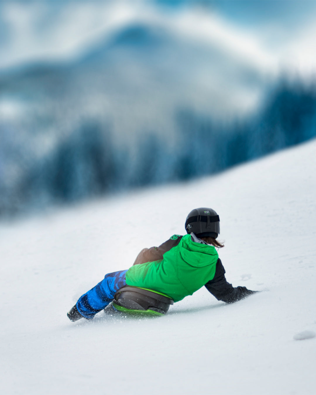 Tron Kar Kızağı Yeşil