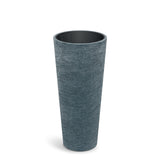 Tubra Slim Plastik Saksı Granit Doku