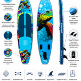 Turtle Şişme SUP Board / Paddle Board 320 cm