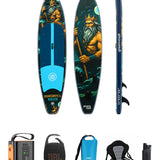 Ultimate Set – Wrath Of Poseidon Şişme SUP Board / Paddle Board 330 cm