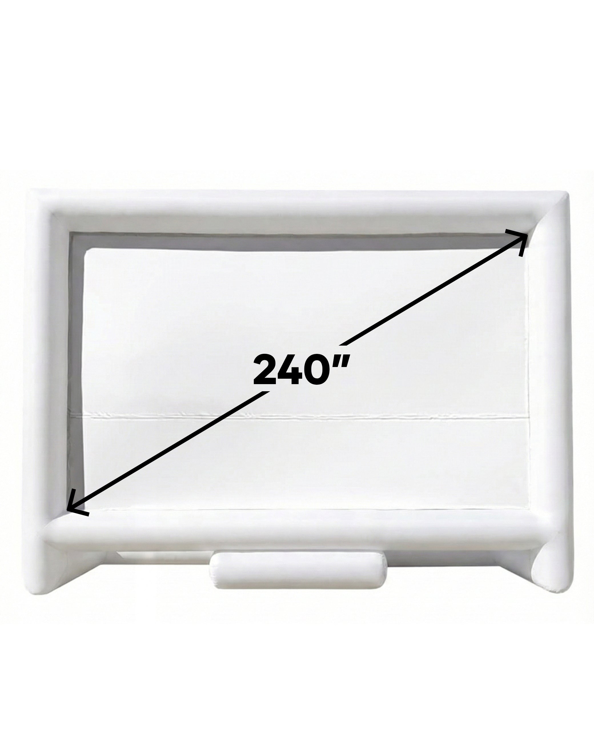 Ultra Şişme Yansıtma Ekranı 240 inç