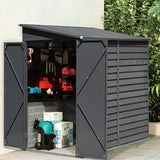 Urban Box Metal Bahçe Kulübesi Siyah