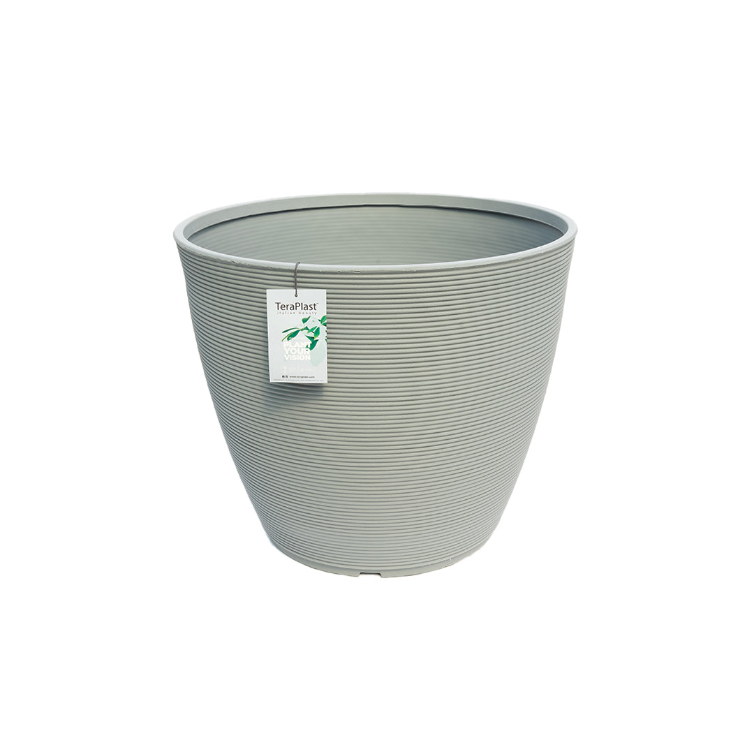 Urban Ring 57 Plastik Saksı Gri