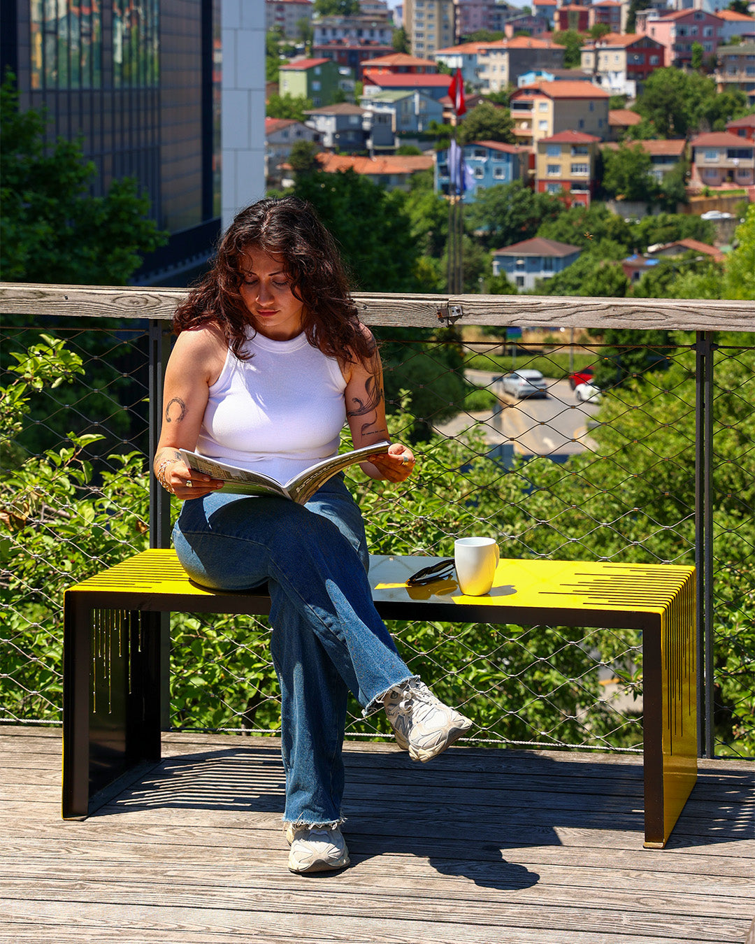 Urbex Metal Bank Sarı
