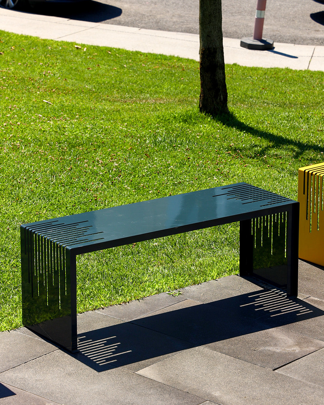 Urbex Metal Bank Siyah