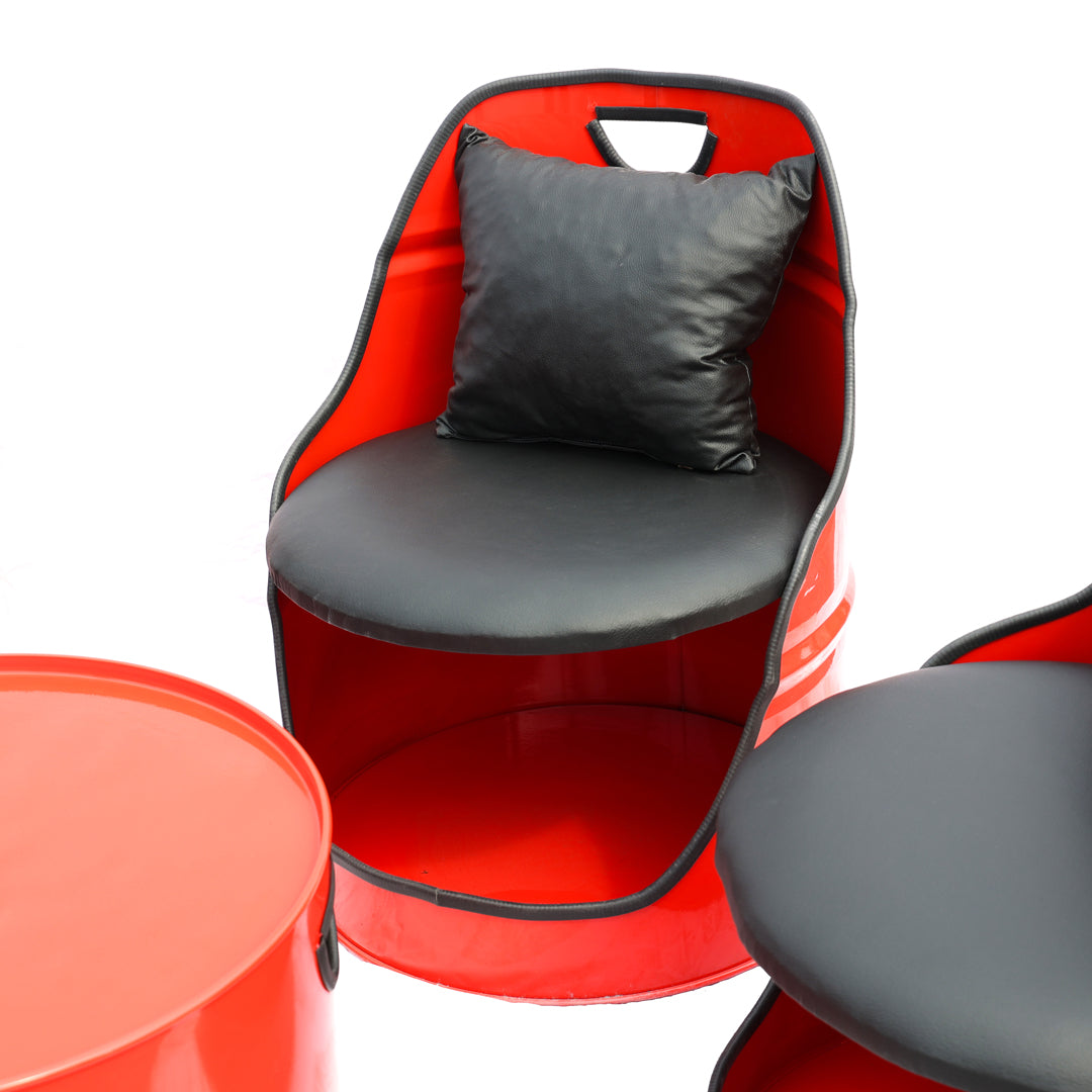 Varil Oturma Grubu Dört Kişilik