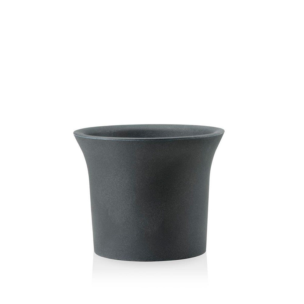 Vaso Flora Classic 45 Plastik Saksı Antrasit