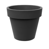 Vaso Standart One 100 Plastik Saksı Antrasit