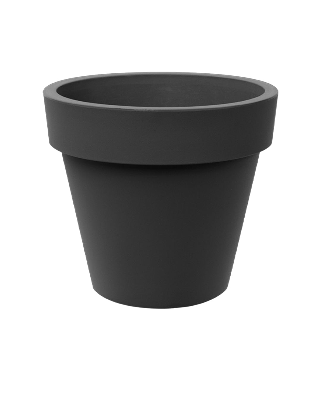 Vaso Standart One 100 Antrasit Plastik Saksı