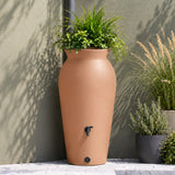 Velcan Plastik Yağmur Suyu Deposu 120 L – Terracotta Renk
