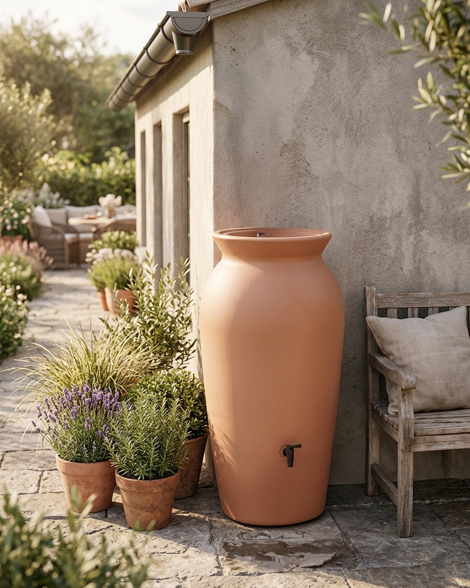 Velcan Yağmur Suyu Deposu 230 L Terracotta