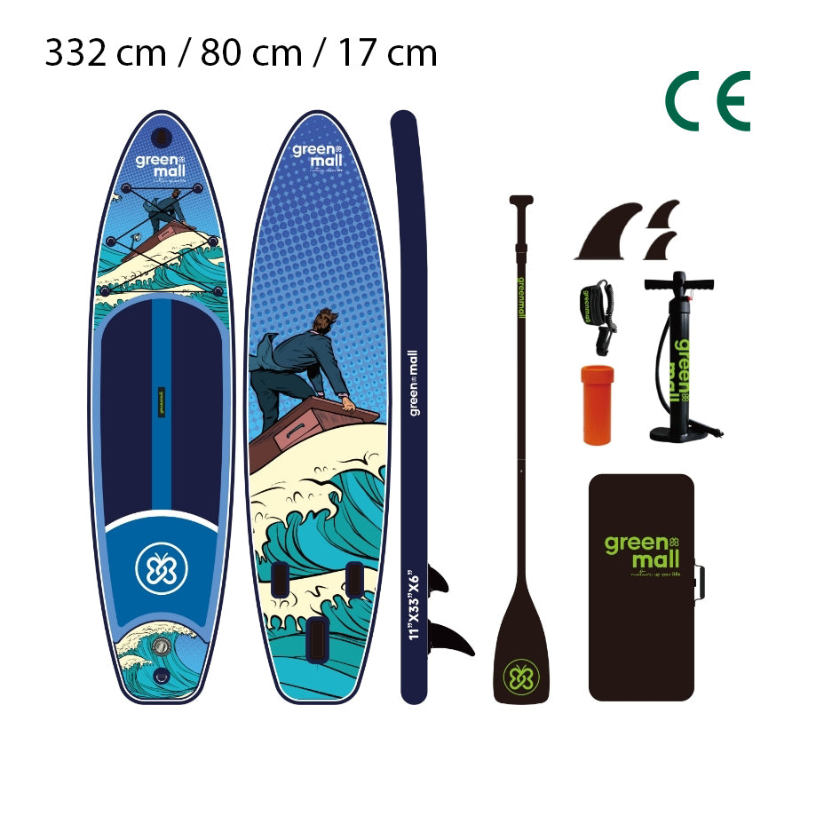 Wave Fighter Paddle Board / Sup Board 335 cm