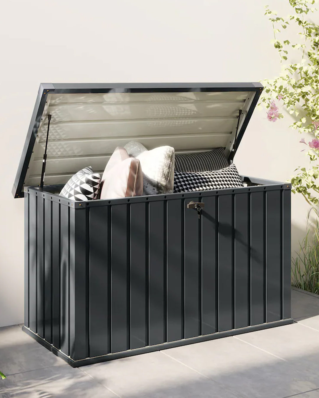 Yardbox Metal Bahçe Dolabı 400 L Antrasit