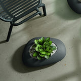 Yeke Plastik Saksı Granit Doku