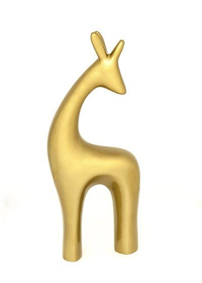 Altın Dekoratif Zürafa ( Orta Boy )